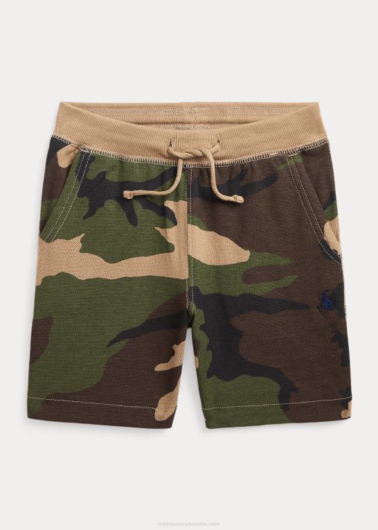 overskydende camo børn Ralph Lauren kort bomuldsnet Z426B5854