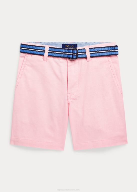 pink oxford børn Ralph Lauren oxford shorts i lige pasform Z426B5793