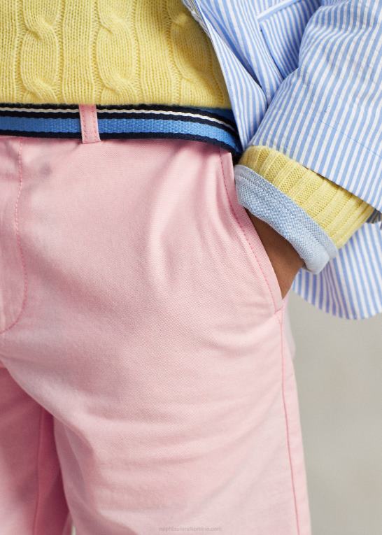 pink oxford børn Ralph Lauren oxford shorts i lige pasform Z426B6005