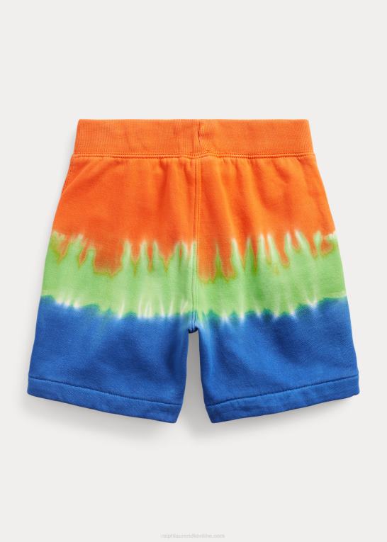 safir stjerne multi børn Ralph Lauren tie-dye fleece kort Z426B6530