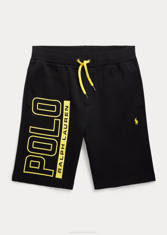sort børn Ralph Lauren logo dobbeltstrikket kort Z426B5969