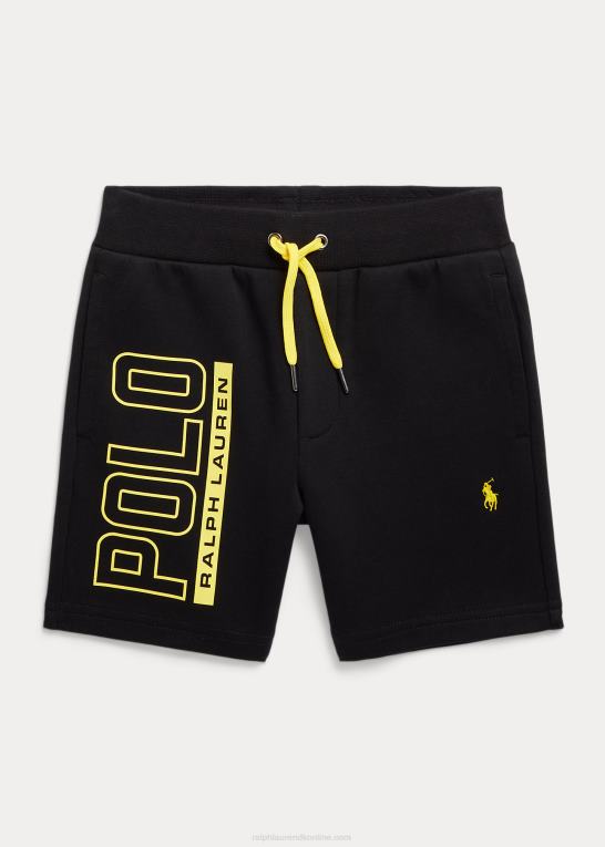sort børn Ralph Lauren logo dobbeltstrikket kort Z426B9770