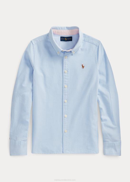 børn Ralph Lauren oxford skjorte i bomuld Z426B7251
