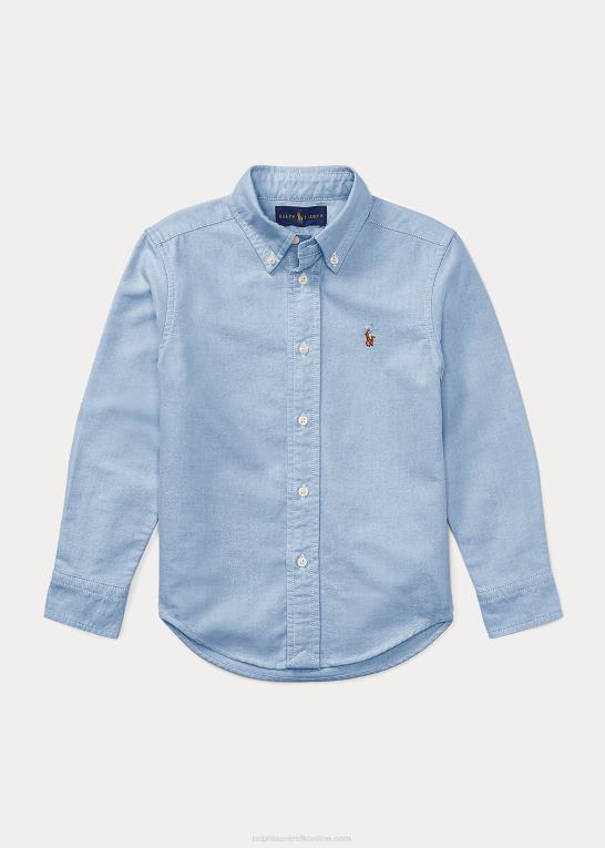 blå børn Ralph Lauren den ikoniske oxford-skjorte Z426B5709