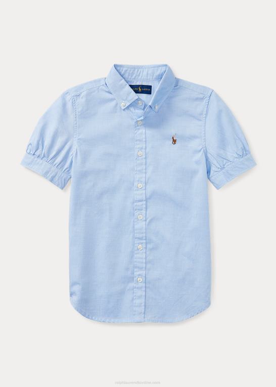 blå børn Ralph Lauren oxford skjorte Z426B7239
