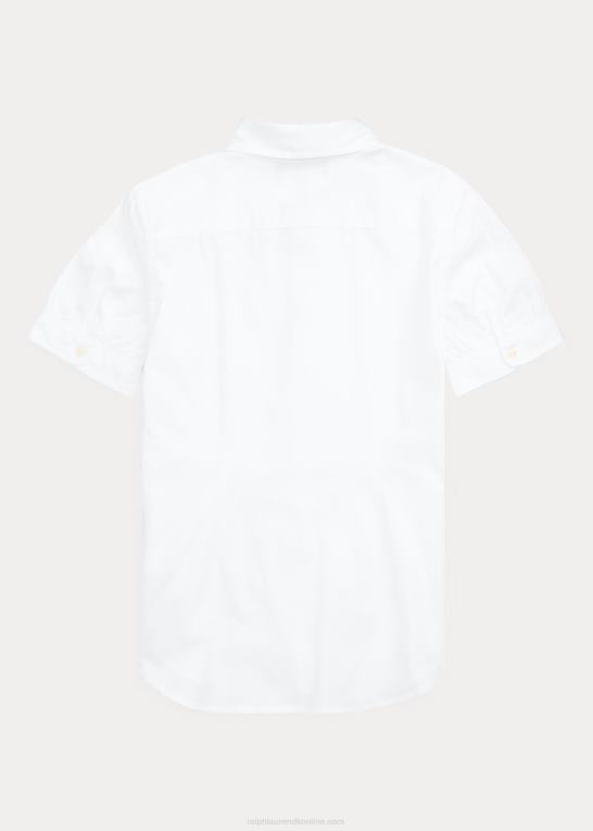 hvid børn Ralph Lauren oxford skjorte Z426B7238
