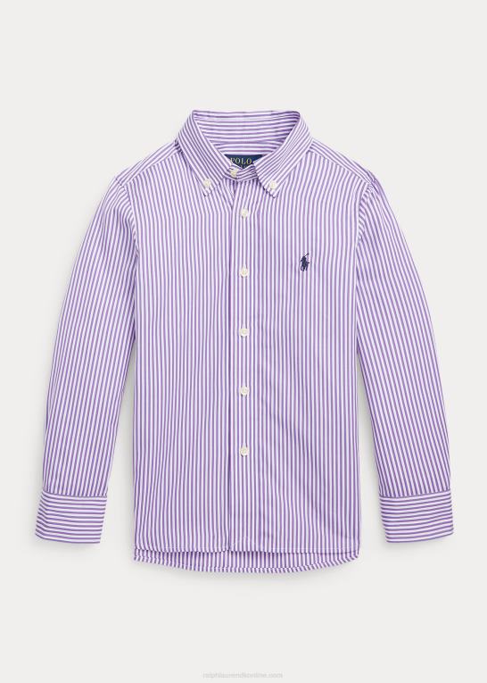 lilla multi børn Ralph Lauren Regent skjorte i slim fit bomuld Z426B5865