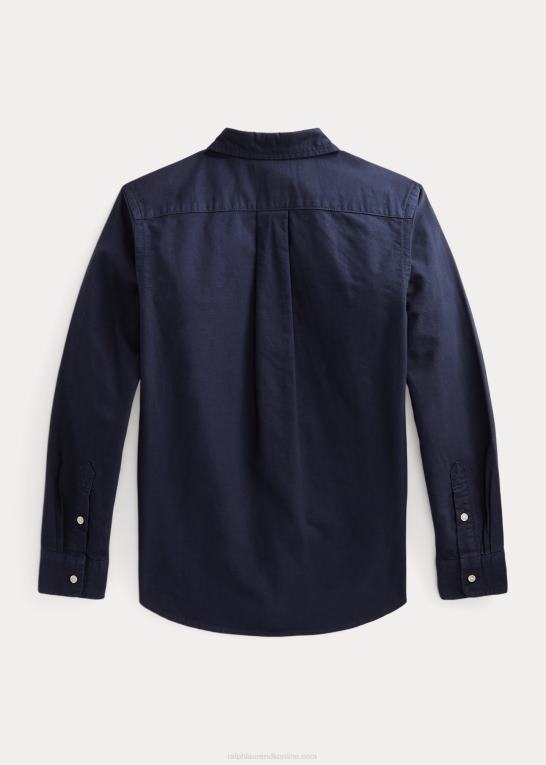 rl flåde børn Ralph Lauren tøjfarvet oxfordskjorte i bomuld Z426B5636