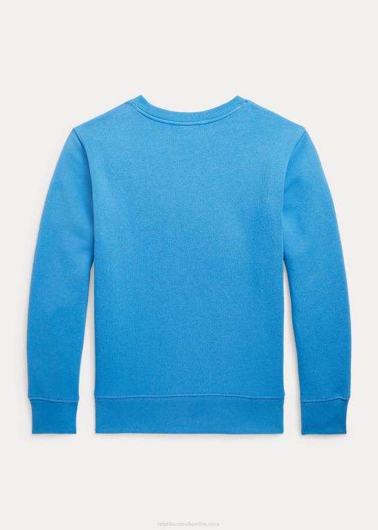 blå bane børn Ralph Lauren polo sport fleece sweatshirt Z426B6139