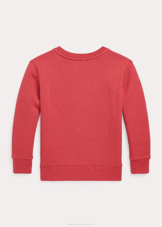 chili peber børn Ralph Lauren fleece sweatshirt Z426B5931