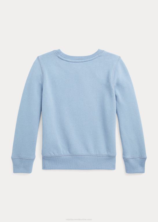 kanal blå børn Ralph Lauren polo bear fleece sweatshirt Z426B6808