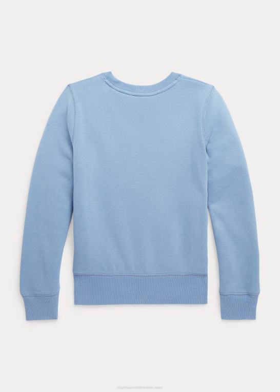 kanal blå børn Ralph Lauren polo bear fleece sweatshirt Z426B7054