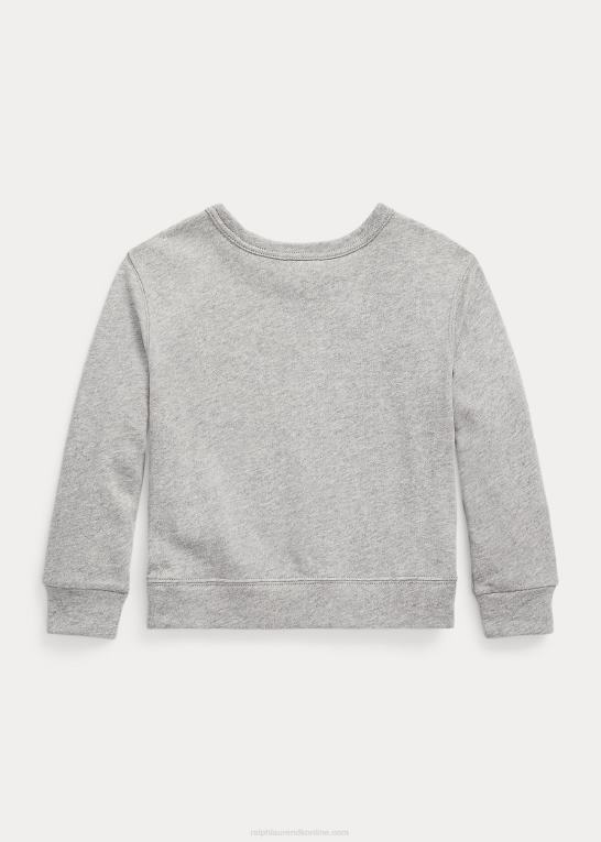 og over lyng børn Ralph Lauren logo spa terry sweatshirt Z426B6430