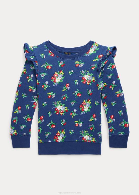 wheatleigh blomster børn Ralph Lauren blomstret flæser spa-frotté sweatshirt Z426B7350