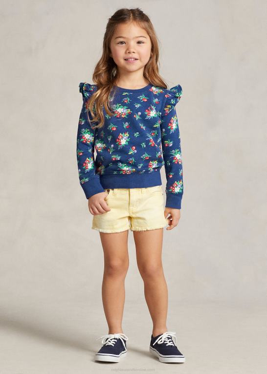 wheatleigh blomster børn Ralph Lauren blomstret flæser spa-frotté sweatshirt Z426B7350