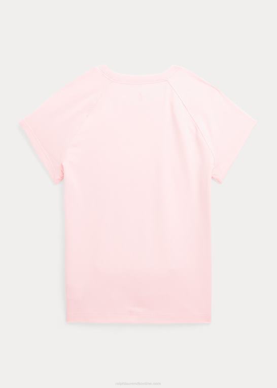 akacie lyserød børn Ralph Lauren stretch jersey t-shirt Z426B7603