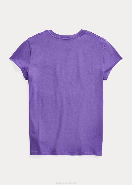 binde lilla børn Ralph Lauren T-shirt i bomuldsjersey Z426B7227