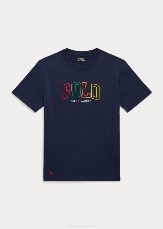 krydstogtflåde børn Ralph Lauren T-shirt i bomuldsjersey med logo Z426B6562