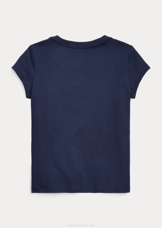 krydstogtflåde børn Ralph Lauren polo bear bomuldsjersey t-shirt Z426B6894