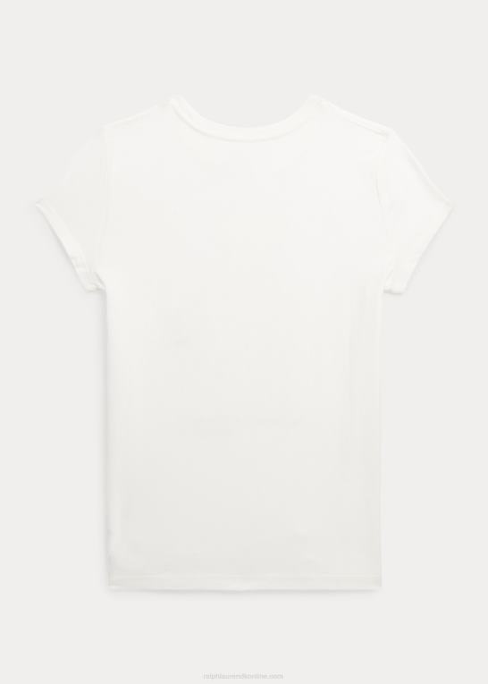 nevis børn Ralph Lauren polo bear bomuldsjersey t-shirt Z426B7051