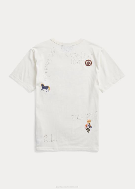 nevis børn Ralph Lauren polo bear bomuldsjersey t-shirt Z426B9863