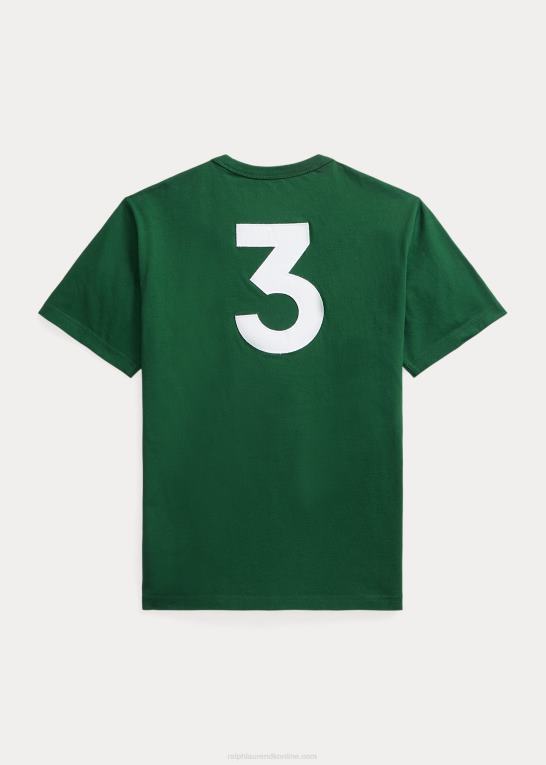 ny skov børn Ralph Lauren banner-stribet bomuldsjersey-t-shirt Z426B6224