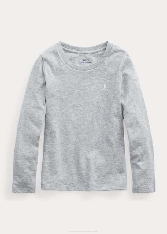 og over lyng børn Ralph Lauren T-shirt i bomuldsjersey Z426B6898