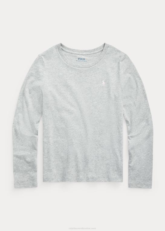 og over lyng børn Ralph Lauren T-shirt i bomuldsjersey Z426B7216
