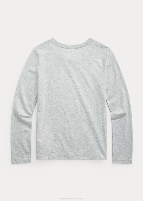 og over lyng børn Ralph Lauren T-shirt i bomuldsjersey Z426B7216