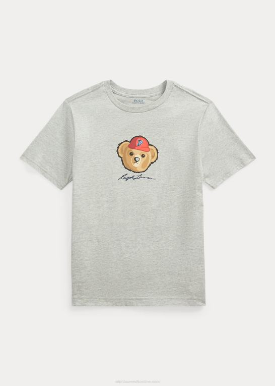 og over lyng børn Ralph Lauren polo bear bomuldsjersey t-shirt Z426B6629
