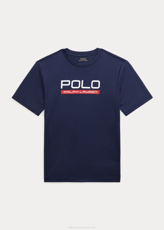 raffineret flåde børn Ralph Lauren logo performance jersey t-shirt Z426B6147