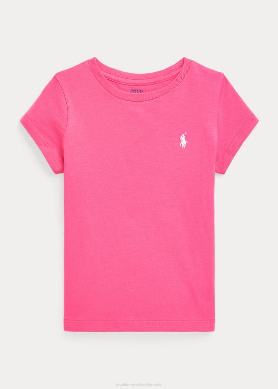 ørken pink børn Ralph Lauren T-shirt i bomuldsjersey Z426B6910