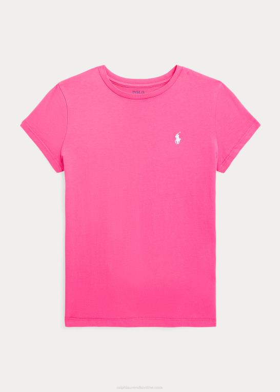 ørken pink børn Ralph Lauren T-shirt i bomuldsjersey Z426B7230