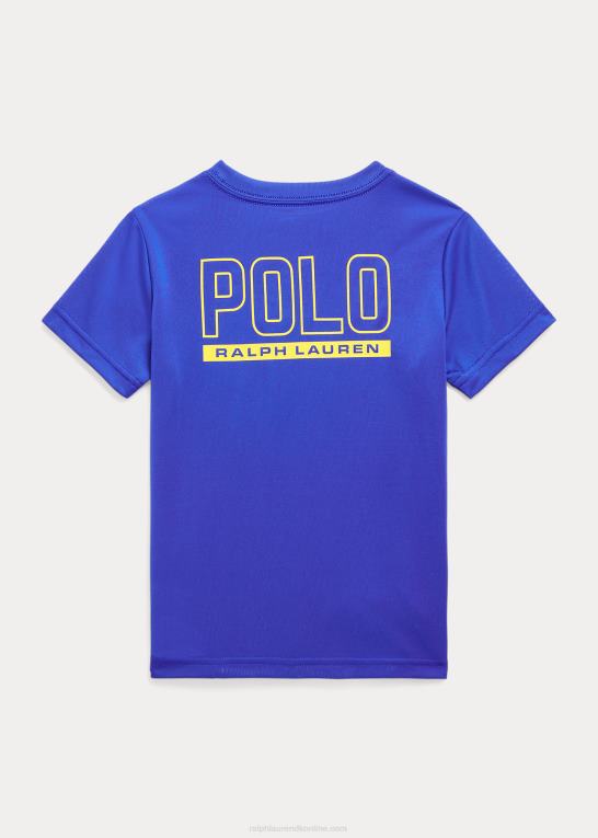safir stjerne børn Ralph Lauren logo performance jersey t-shirt Z426B9774