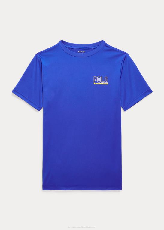 safir stjerne børn Ralph Lauren logo performance jersey t-shirt Z426B9817