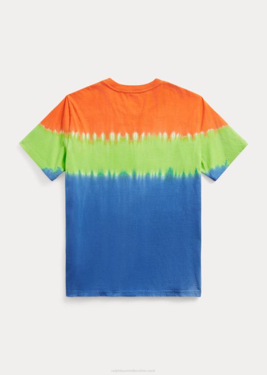 safir stjerne multi børn Ralph Lauren polo bear tie-dye bomuldsjersey t-shirt Z426B6641