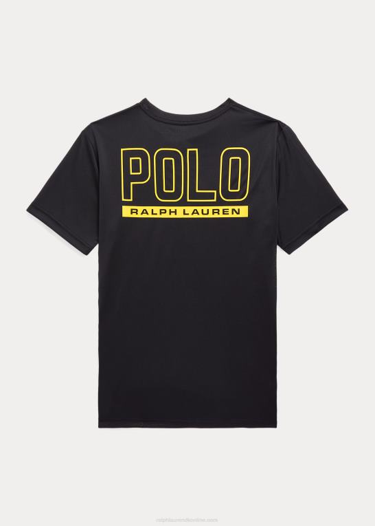 sort børn Ralph Lauren logo performance jersey t-shirt Z426B9816