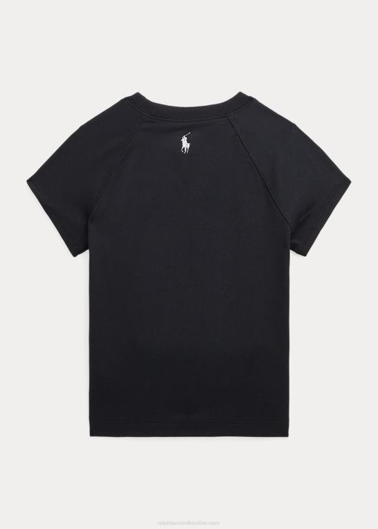 sort børn Ralph Lauren stretch jersey t-shirt Z426B7447