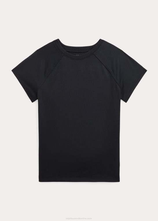 sort børn Ralph Lauren stretch jersey t-shirt Z426B7602