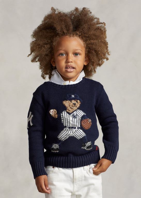 bjørneflåde børnpolo ralph lauren yankees bjørnetrøje Z426B5888