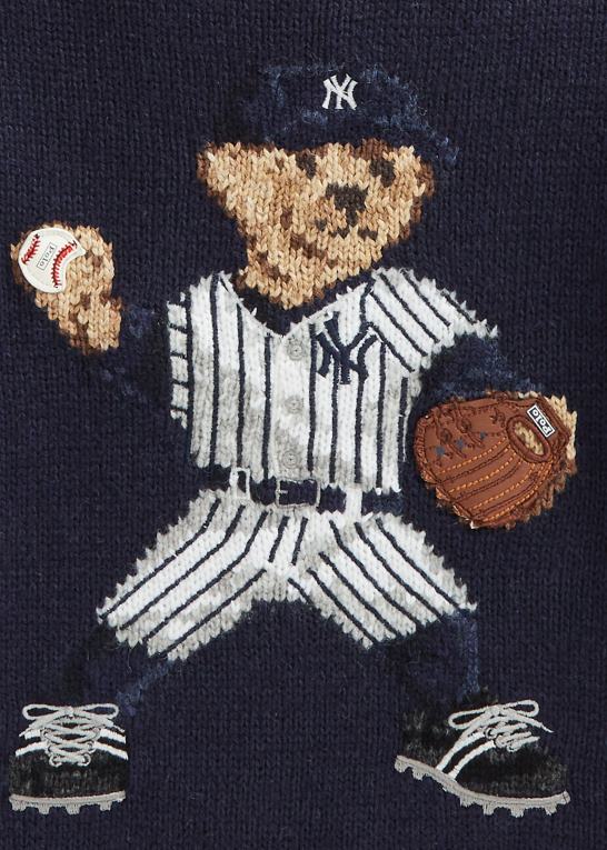 bjørneflåde børnpolo ralph lauren yankees bjørnetrøje Z426B5888