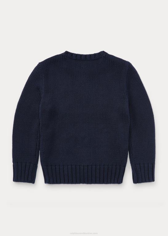 jægerflåde børn Ralph Lauren den ikoniske flagsweater Z426B5950