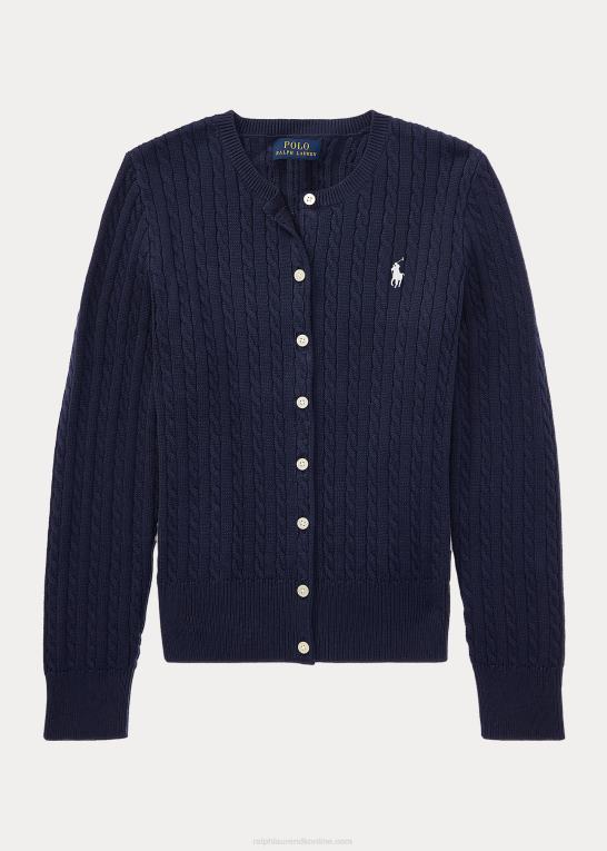 jægerflåde børn Ralph Lauren mini-kabel bomulds cardigan Z426B7241