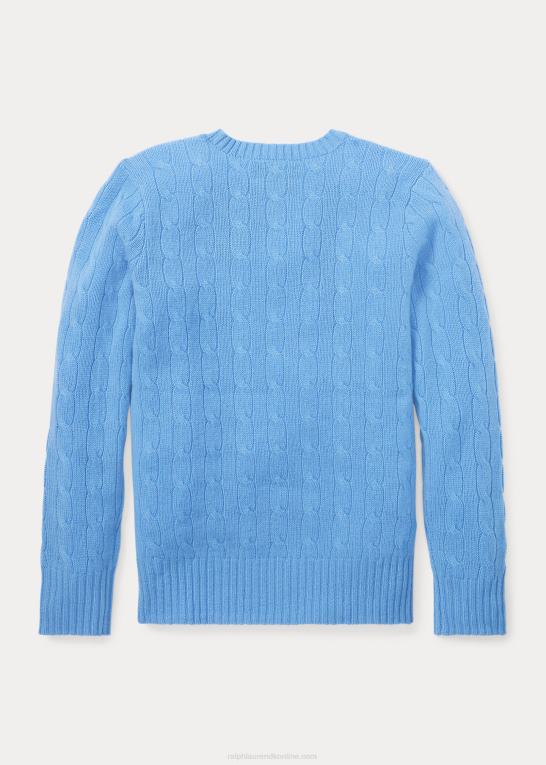 ny litchfield børn Ralph Lauren den ikoniske kabelstrikkede kashmirtrøje Z426B5719