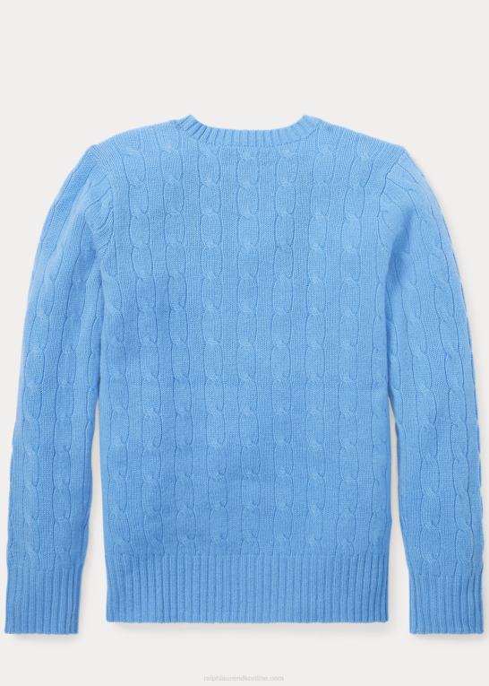 ny litchfield børn Ralph Lauren den ikoniske kabelstrikkede kashmirtrøje Z426B6213
