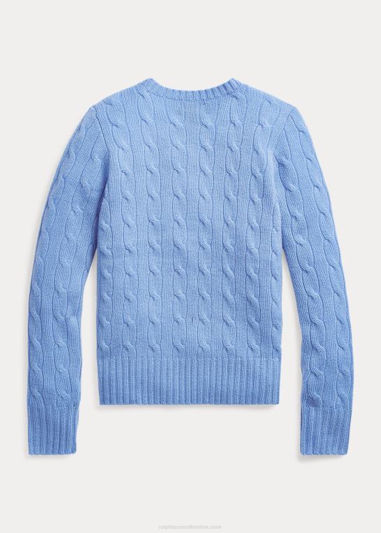 ny litchfield børn Ralph Lauren kabelstrikket kashmirtrøje Z426B7199