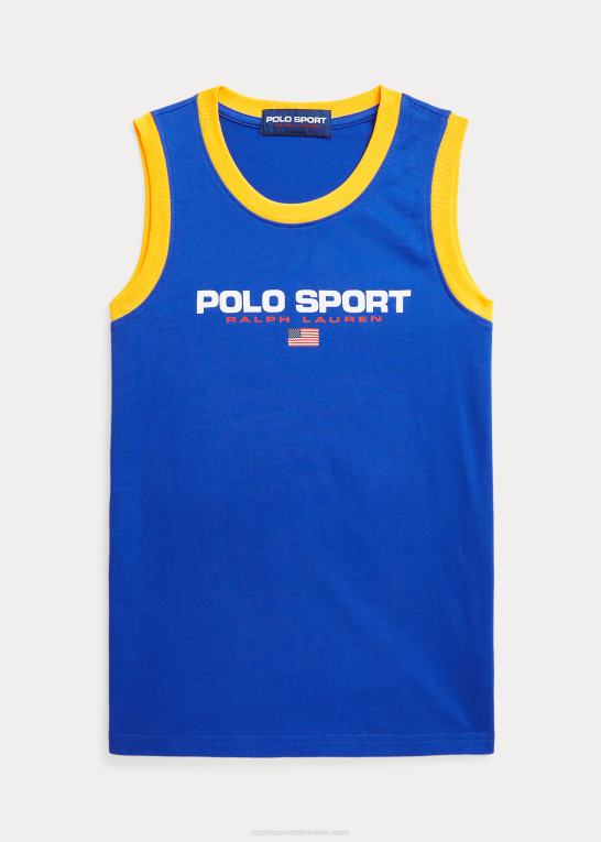 safir stjerne børn Ralph Lauren polo sport bomuldsjersey tank Z426B6150