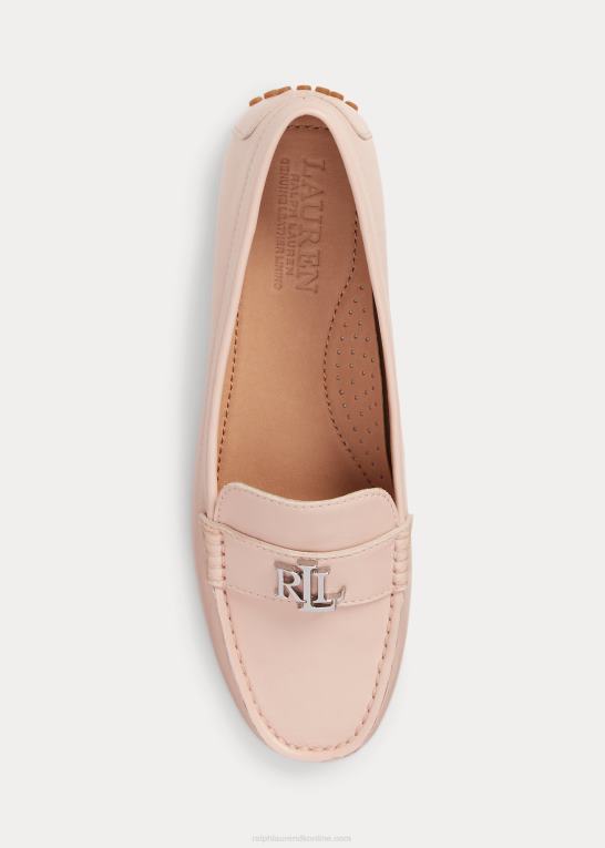 lyserød Kvinder Ralph Lauren barnsbury nappa læder driver Z426B5075