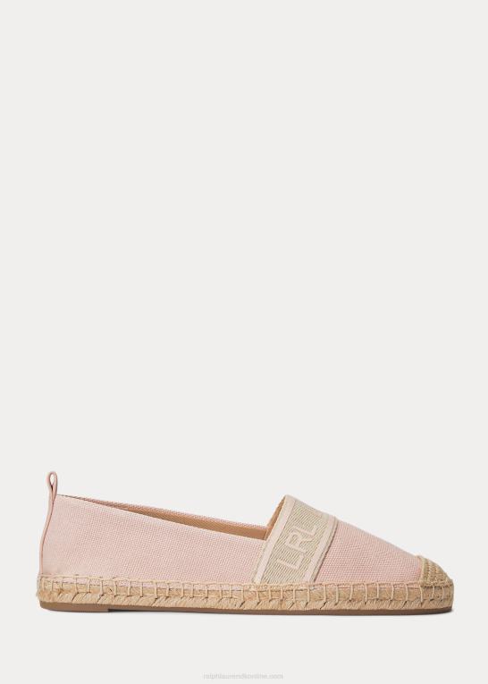 lyserød Kvinder Ralph Lauren caylee iii lærred espadrille Z426B5061