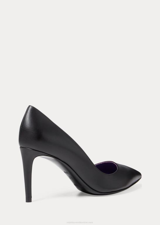 sort Kvinder Ralph Lauren armissa pumpe i kalveskind Z426B9702